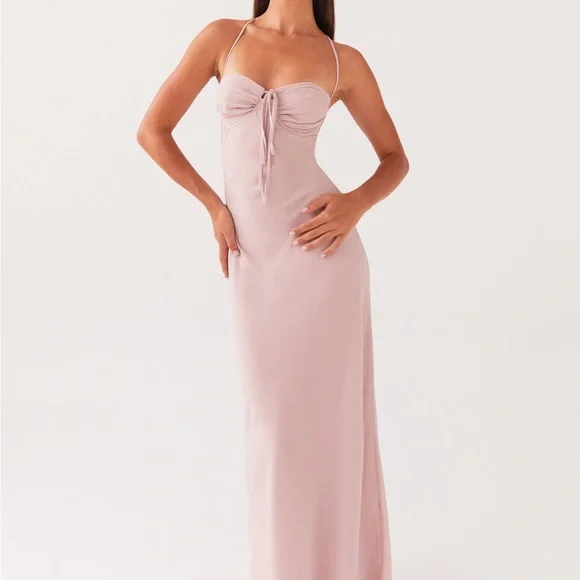 Aveline Maxi Dress - Mauve Mauve / US 2 Aveline Maxi Dress - Mauve Mauve / US 2